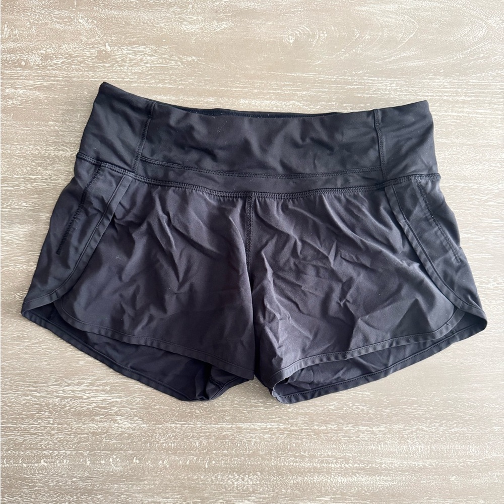 Lululemon black shorts size 4